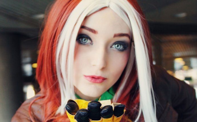 Скачать обои Rogue, комикс, косплей, girl, eyes, девушка, comics